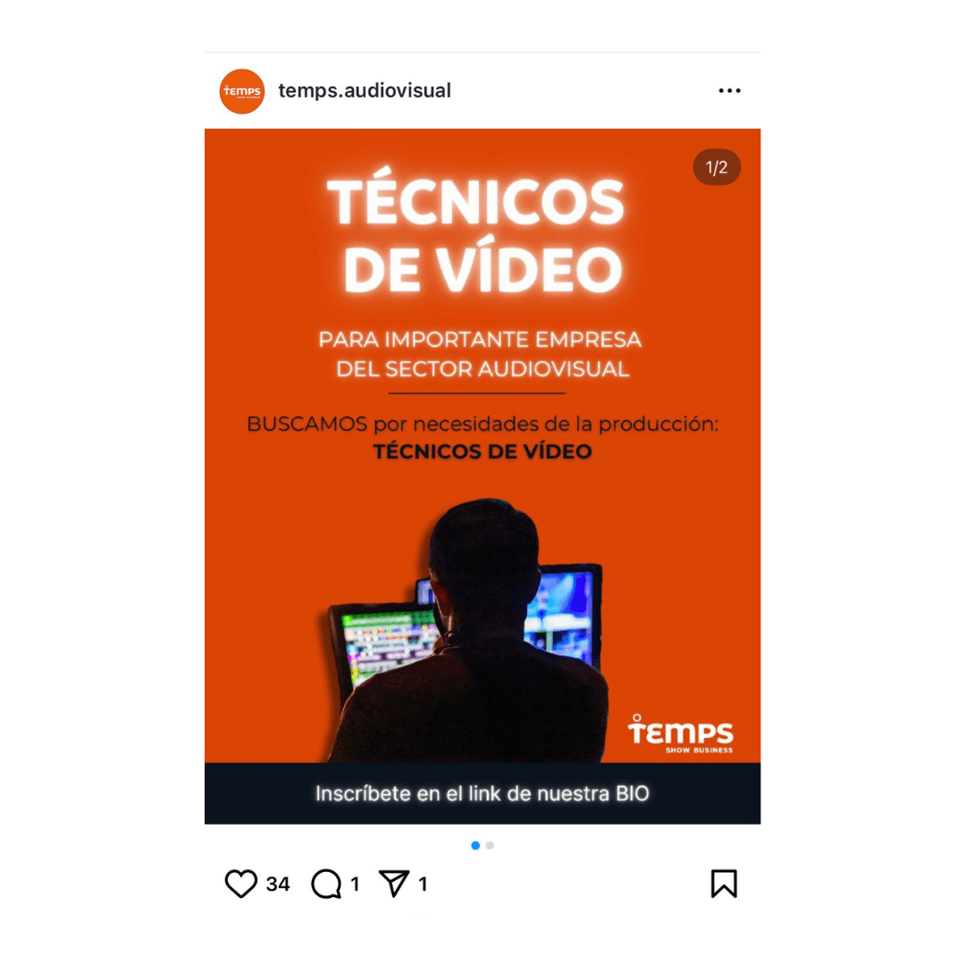 Nuevo casting en Temps