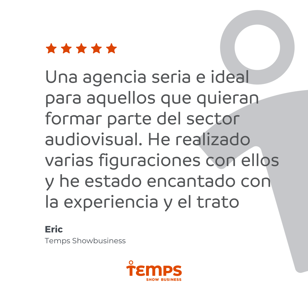 Reseña usuario TEMPS SHOW BUSINESS