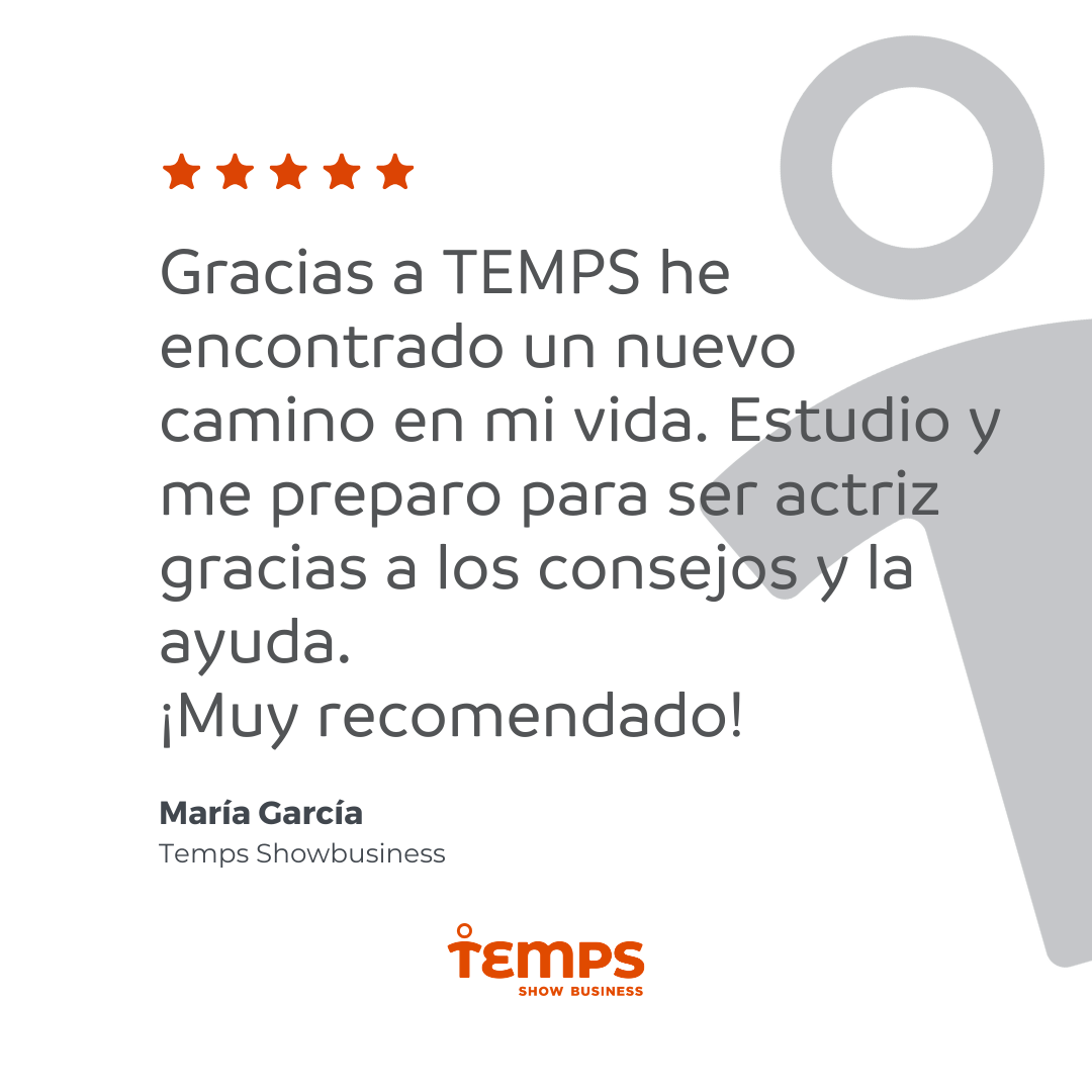 Reseña usuario TEMPS SHOW BUSINESS