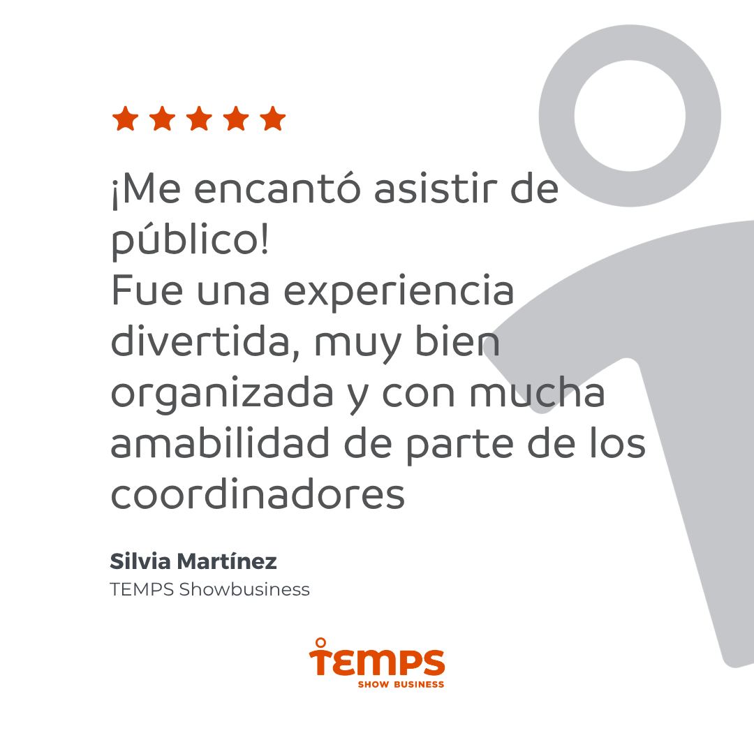 Reseña usuario TEMPS SHOW BUSINESS